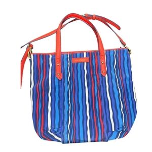 Colorful Striped Women's Bag
